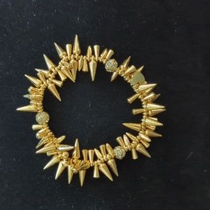 Stella and Dot Spike Gold bracelet